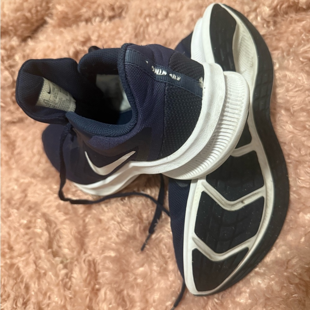 Nike Midnight Blue and White Sneakers